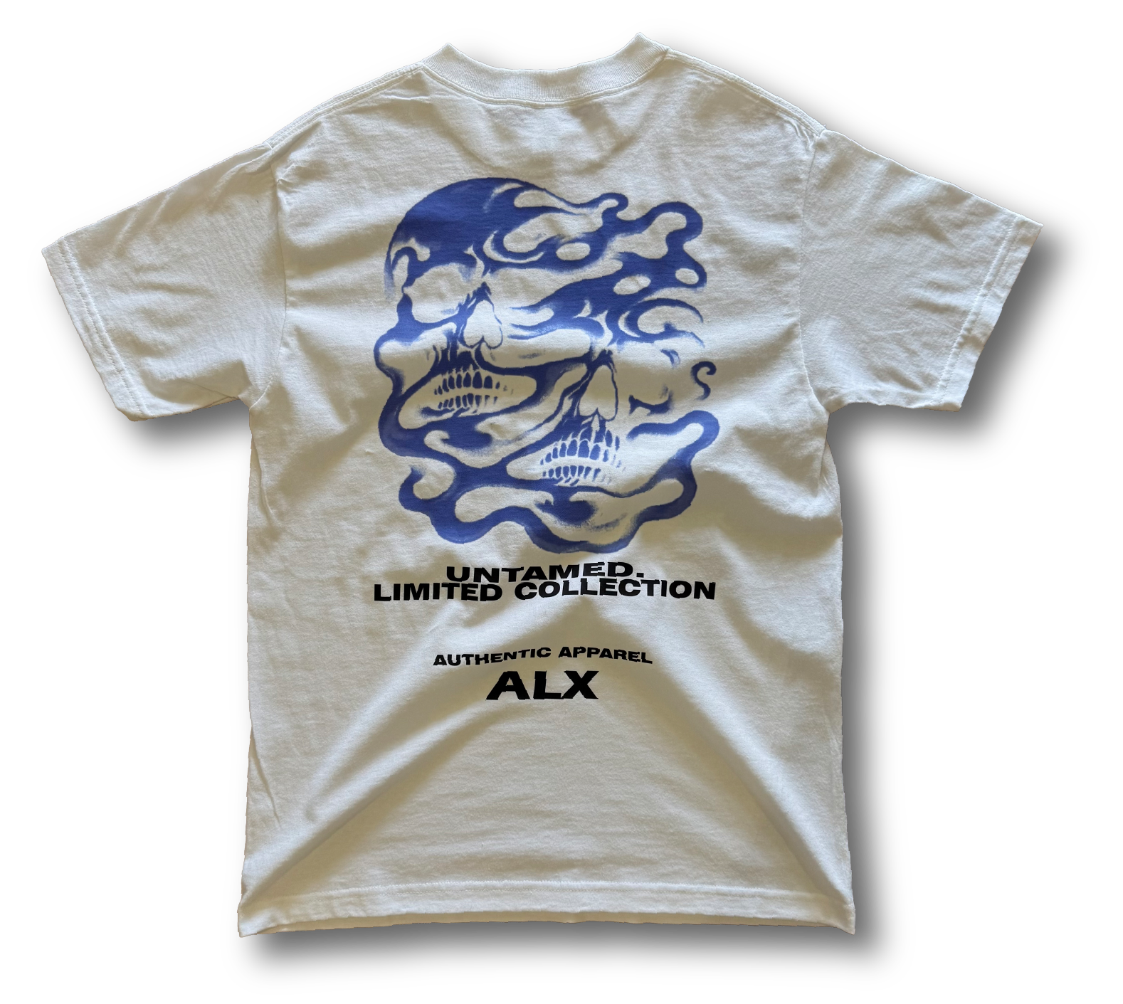 BLUE SKULL T